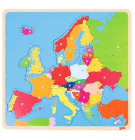 Puzzle: mapa Europy