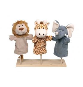 Pacynki dzikie zwierzęta