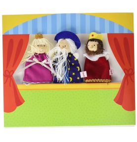 Pacynki na paluszek i teatrzyk