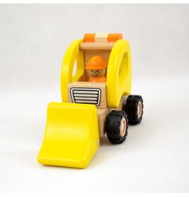 Autko drewniane - koparka