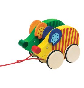 Drewniane myszki do ciągnięcia