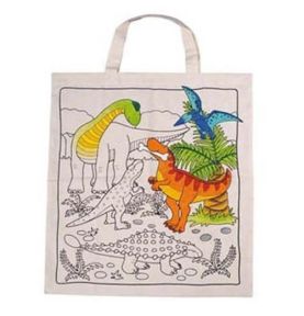 Torba bawełniana dinozaury