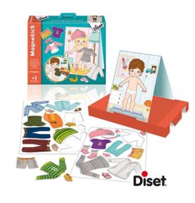 Ubieranie na magnes (chłopiec i dziewczynka)