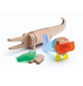 Konstrukcyjne klocki magnetyczne Fauna