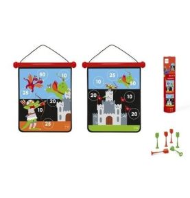 Rzutki magnetyczne Rycerz i Zamek - rozmiar M