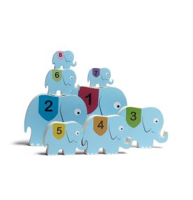 BS Toys, Piramida drewniane słonie