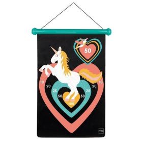 Scratch, Rzutki magnetyczne Jednorożec brokat, rozmiar L