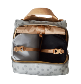 Plecak dla mamy Hartland ze skóry ekologicznej, PacaPod