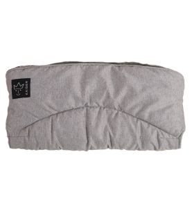 Mufki do wózka, ALASKA MELANGE, jasnoszare, Kaiser