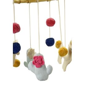 Karuzela na drewnianej obręczy, Lama, Kikadu