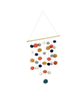 Wiszące pompony - dekoracja, Kikadu