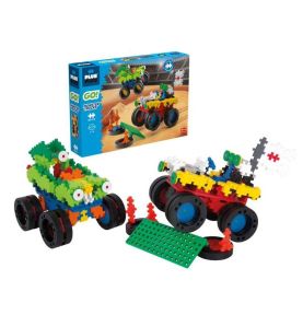 Plus-Plus GO!, Mini Mix 600 szt.Monster Trucks