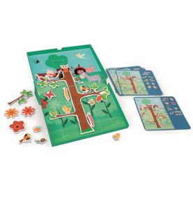 Scratch, magnetyczna układanka - 20 kart zadań Farma