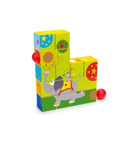 Puzzle 3D i Rollercoaster (z piłką)