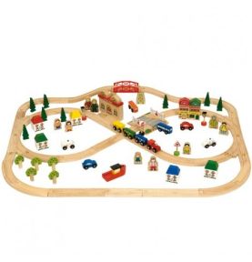 Kolejka drewniana - Miasto i wieś