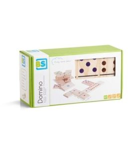 Drewniane kolorowe Domino XL