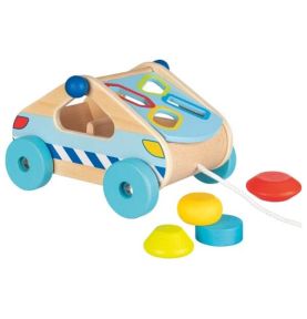 Autko na sznurku - sorter kształtów
