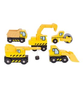 Zestaw pojazdów budowlanych - BigJigs