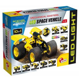 High-Tech Pojazd Kosmiczny - LED - pojazd do składania