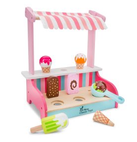 Drewniany sklep z lodami - lodziarnia dla dzieci