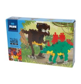 Plus-Plus, Mini Basic - 480 szt. - Dinozaury