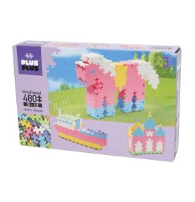 Plus-Plus, Mini Pastel - 480 szt. 3 w 1