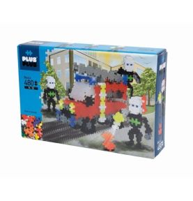 Plus-Plus, Mini Basic - 480 szt. - Wóz strażacki i strażacy