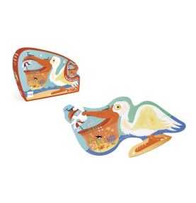 Scratch, Puzzle konturowe Pelikan 24 elem.