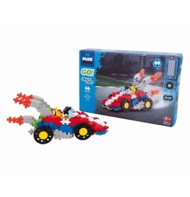 Plus-Plus GO! , Mini Mix 240 szt. Wyścigówka