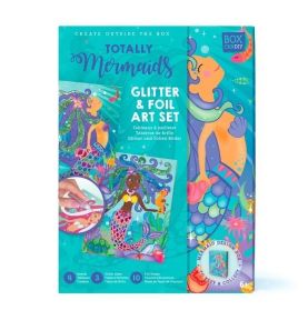 Box Candiy, zestaw artystyczny brokat Syrenki