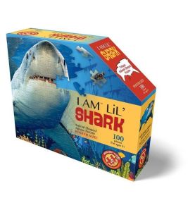 MADD CAPP,  Puzzle konturowe I AM LIL' - Rekin 100 elem.