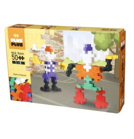 Plus-Plus, Midi Basic - 50 szt. - Roboty