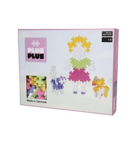 Plus-Plus, Midi Pastel - 150 szt. - Dziewczynka i Zwierzątka