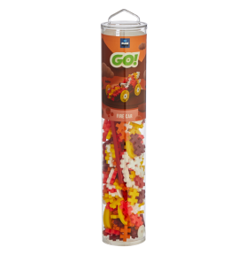 Plus-Plus GO!, Mini Tuba - 200 szt Fire car