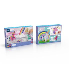Plus-Plus, Mini Mix 275 szt. Jednorożce  - Learn to build