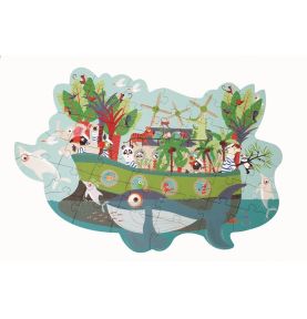 Scratch, Puzzle konturowe Arka 40 elem.