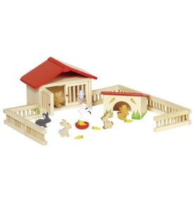 Farma pełna króliczków