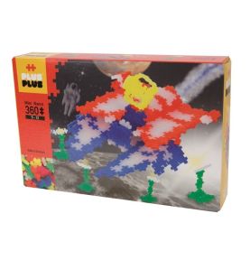 Plus-Plus, Mini Neon - 360 szt. - Statek kosmiczny