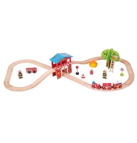 Kolejka drewniana Straż Pożarna