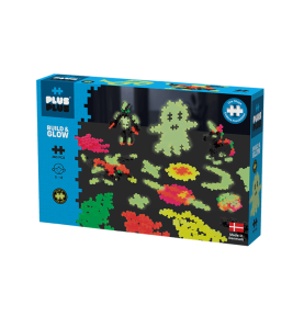 Plus-Plus, Mini GLOW Basic- 360 szt. - świecące w ciemności