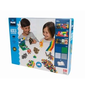 Klocki Plus-Plus Mini_1200_MIX ( Basic, Neon, Srebrne, Złote i Świecące w ciemności) SUPER SET