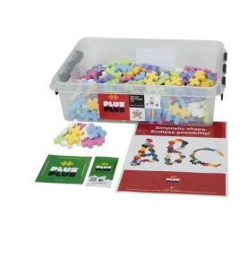 Plus-Plus, Midi Pastel - 200 szt - Edukacja