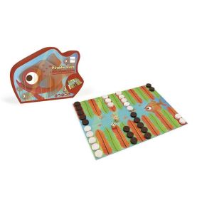 Scratch, Gra Backgammon Wyścig Piranii