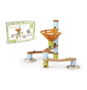 Bamboo Planet, Bambusowy kulodrom /tor kulkowy pastel 48 elem.