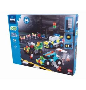 Plus-Plus GO! , Mini Mix 900 szt. Wyścig samochodów