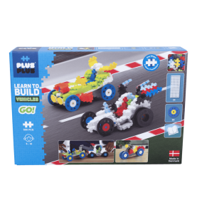 Plus-Plus, Mini Mix 500 szt. Wyścigówki learn to build