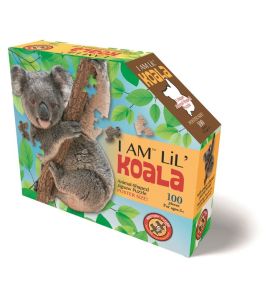 MADD CAPP,  Puzzle konturowe I AM LIL' - Koala 100 elem.