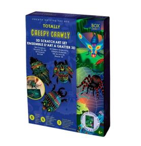 Box Candiy, zestaw kreatywny 3D zdrapka Robaczki