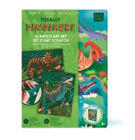 Box Candiy, zestaw artystyczny zdrapka obrazy DINO