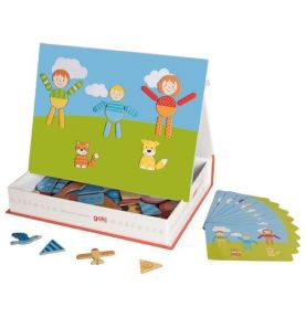 Magnetyczna układanka Kształty i Przygody Goki